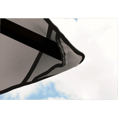 Acacia 14 sq. ft. Sundura Replacement Canopy for 14 sq. ft.  Gazebo, Storm Gray AGKRC14-SD STORM GRAY